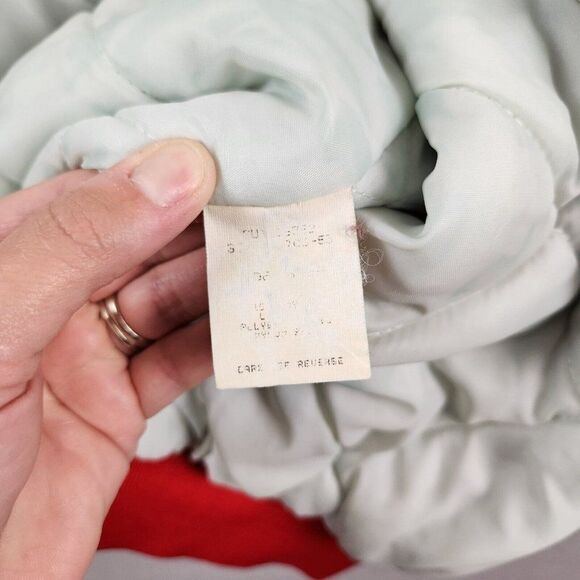 Vtg Swingster Farm & Fleet Logo Red/Blue Coat Men's XL Puffy Made in USA - Picture 10 of 12